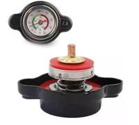 For Kawasaki Motorcycle ATV 1.8 Bar High Pressure Radiator Cap 25.6Psi With Temperature Gauge