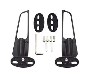 For Kawasaki Ninja 400 Ninja400 2018 - 2022 Motorcycle Side Mirrors Adjustable Rotatable Mirror Fashion Styling