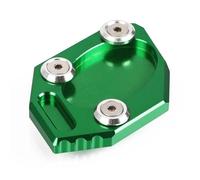 For KAWASAKi NINJA 400R (ER-4F) 2012-2016 Z 800 2013-2016 For Versys 1000 2012-2014 Motorcycle Side Stand Enlarge Kickstand Extension Plate Pad(Green)