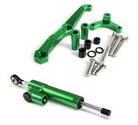 For Kawasaki Z800 E Version 2013-2017 Z 800 2016 Motorcycle Fiber Carbon Steering Damper Stabilizer Bracket Support Mounting Kit