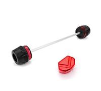 For Kawasaki Z900 RS/SE 2017-2023 Motorcycle Front Wheel Fork Slider Axle Crash Protector Cap Signal Button Switch Motorcycle Axle Crash Protector(Red a)