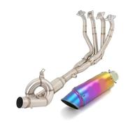 For Kawasaki Z900 Z 900 2017 2018 2019 Motorcycle Slip On Complete Exhaust System Front Link Pipe Muffler Escape Stainless Steel DB Killer