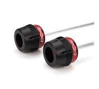 For KAWASAKI Z900 Z900SE Z900RS 2019-2025 Motorcycle Accessories Front Rear Wheel Fork Slider Axle Crash Protector(Front Rear Red10)