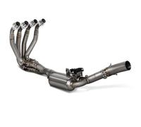 For Kawasaki ZX-4R ZX4RR Motorcycle Exhaust Modify Manifold Escape Titanium Alloy 60MM Front Link Pipe Kit With Electronic Valve