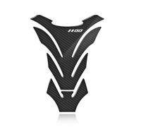 For Kawasaki ZZ-R1100 ZZR 1100 Motorcycle Fuel Tank Protector Pad 3D Carbon Fiber Sticker
