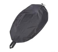 For Kayak Cockpit Seal Cover Features a 2x2m Elastic Strap for a Perfect Fit, Waterproof Protection Against the Elements (115 * 67cm black)
