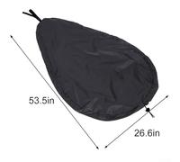 For Kayak for Cockpit Cover Rim Modifiable Shockcord Having 420d and Fabric Uv50 Protection Waterproof Dirt Dust Oxford Bird Dropp (XL)