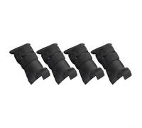 for kayak Tie Down Loops For Car Roof Rack, Quick Fix Anchor Straps With | No Drill Hood Trunk Mounting Kit,oxford Cloth Eva Foam,black for kayak Tie Down Loops, for canoe Roof Anchor Straps,