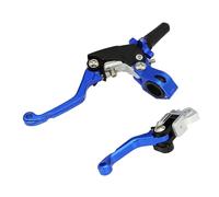 for KAYO for BOSUER M2 M4 M5 M6 T4 T6 K6 CNC Modified 360 Degree Folding Anti-Drop Labor-Saving Clutch Brake Handle Brake Handle Lever(D Blue)