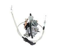 For Keihin For ABM For IR or TTR 250 PZ30 30mm Carburetor Accelerating Pump Racing 200cc 250cc With Dual Throttle Cable Length 131cm Carb Carburetor(B)