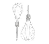 For Kenwood Beach Hand Mixer Replacement Beaters, Stainless Steel Turbo Whisk Accessories for Kitchen For Egg Beating and Dough Blending (12 wire rods*)