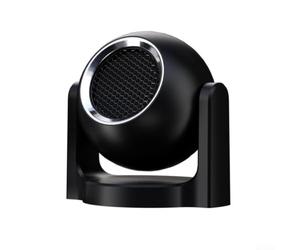 For KHIronHive Car Heater 12V 120W Defroster Defogger Dual Mode For Rapid Heating Dehumidification 360 Degree Rotating Head Portable ABS Black 13X12x10cm Socket Powered