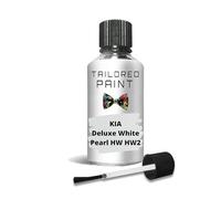 For KIA 2000-Present Deluxe White Pearl HW HW2 Touch Up Paint Pen Scratch Chip Repair(Touch Up Paint)