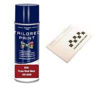 For KIA 2000-Present True Red Met A9 AA9 Aerosol Spray Paint Rattle Can (Aerosol Spray Paint)