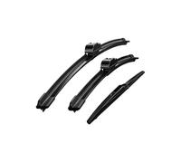 For KIA Carens/Rondo 2013-2021 Front & Rear Wiper Blades Set Windshield Windscreen Window Rain Brushes 26"+26"+11"