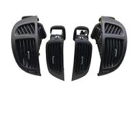 for Kia for Forte 2008-2013 Car LHD Front Dash Board Air Conditioner Outlet A/C Vents Car Dashboard Air Vent Trim(ABCD 4 PCS)