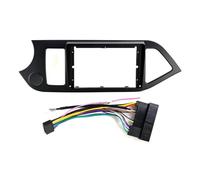 For Kia For Morning 2011-2017 9" Android Car Radio Frame Navigation Audio Head Unit Mount Panel Fascia Fitting RESPUNEKBAH