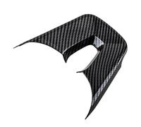 For Kia For Optima K5 2016 2017 2018 2019 2020 Car ABS Inner Steering Wheel Frame Cover Trim Carbon Fiber Style Black FIXCOR