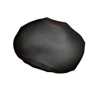 For KIA For Optima K5 DL3 Interior Central Armrest Cover Decoration Car Styling Pad Frame Parts Arm Rest Trim 2021(Black-Red)