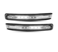 For KIA For Rio 2012-2017 Car Rearview Mirror LED Turn Signal Light 87614-1W000 87624-1W000 Amber Indicator Blinker Flashing Lamp Car Turn Signal Light(Left and Right)