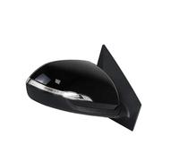 For Kia For Rio 2018 2019 2020 2021 2022 2023 Mirror Replacement Assembly The Rearview Door Wing Mirror Assembly(Black 5 wires R)