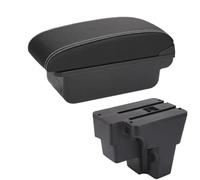 For KIA For RIO Armrest Box For KIA For STONIC For KIA For Rio Lx Cerato Car Armrest Retrofit Part Storage Box Car Accessorie South America (B3 Black white 3USB)