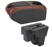 For KIA For RIO For STONIC For Rio Lx For Cerato Car Armrest Box Retrofit Part Storage Box Accessorie WEFOLCC(Black Curry)
