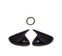 For KIA For S&tinger For GT For EX Hatchback 4-Door 2018 2019 2020 2021 2022 Car Side Wing Mirror Cover Caps Add On Style Covers Wing Mirror Cover(Bright black)