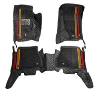 For Kia For Sorento 2002-2008 BL 5seats Car Floor Mat Black Full Coverage Double Layer Mats Auto Accessories