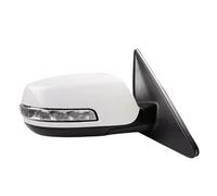For Kia For Sorento 2009-2014 9PINS Power Folding Car Door Wing Rearview Mirror Assy Side Mirror Assembly Full Door Wing Mirror(Pearl White-RH)
