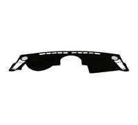 For Kia For Soul 2010 2011 2012 2013 Car Dashboard Cover Dash Board Pad Carpet Sun Shade Protector Anti-Slip Gate Slot Mat(Black,LHD)