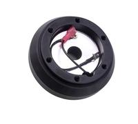 For Kia For Spectra For Rondo For Rio QR011 Car Racing Black Short Steering Wheel Short Hub Adapter YIJIAVSX