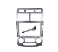 For Kia For SPORTAGE 2005-2010 9 Inch Car Radio Fascias Dash Frame Head Unit 2 Din Panel DVD Mp5 Android Player POMPOMPUR(Frame an cord)