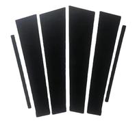 For Kia For Sportage 2011 2012 2013 2014 2015 2016 6pcs Window Door Column B C Pillar Post Cover Trim Decoration Stickers WEFOLEN