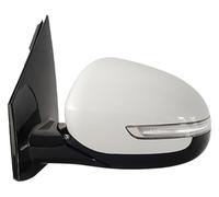 For Kia For Sportage KX5 QL 2016 2017 2018 2019 Car Exterior Mirrors Electrically Adjustable Turn Signals Auto Electric Mirrors(White-Left(Side),5 Wire)