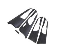 For KIA For Sportage NQ5 2021-2025 Carbon Fiber Pattern Interior Door Handle Cover Trim Sticker Car Styling Accessories UOEMCRTB(Style B)