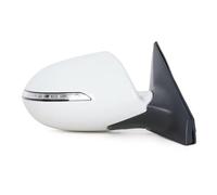 For KIA For Sportage R 2011 2012 2013 2014 2015 2016 Car Outside Rearview Mirror Side Rear View Assembly(Left White,5pin)