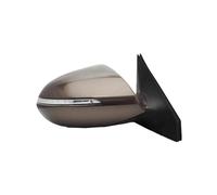 For KIA For Sportage R 2011 2012 2013 2014 2015 2016 Car Outside Rearview Mirror Side Rear View Assembly(Right Brown,7pin)