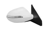 For Kia For Sportage R 2011-2016 Rearview Mirror Side Folding Heating Rear View Assembly 5 7 Pins 9 Wire Outside Accessories Auto Wing Mirror Assembly(9 pins white R)