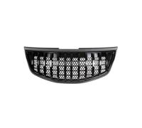 For KIA For Sportager 2012 2013 2014 2015 Front Bumper Grille ABS Racing Grille Exterior Auto Parts(Black)