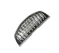 For KIA For Sportager 2012 2013 2014 2015 Front Bumper Grille ABS Racing Grille Exterior Auto Parts(Silver)