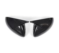 For Kia For Stinger 2018-2024 Car Rearview Mirror Protective Cover(Carbon pattern)