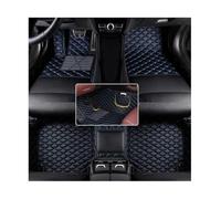 For Kia For Stinger CK 2018 2019 2020 2021 Waterproof Car Floor Mats Custom Leather Car Floor Mat Carpet(Black Blue String)
