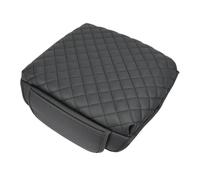 For Kia Grandeur 2021 Central Armrest Box Pad Diamond Shape | Protective cover, armrest box lid leather cover, car elbow rest, interior protection(A)