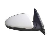 For Kia K3 2019 2020 2021 2022 Electric Folding Car Outside Rearview Mirrors Side Rear View Mirror Assembly With Heating 8-wire Wing Mirror Electric(1Pieces pearl white R)
