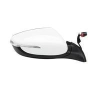 For Kia K3 K3s 2012-2017 Car Rearview Mirror Assembly Auto Turn Signal Folding Electric Adjustment Heating Door Rearview Mirror Assembly(WHITE,R 5 pin)