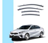 For KIA K3 Sedan MK3-BD 2019-2022 2023 2024 4-Piece Wind Deflectors - Rain Guards & Weather Shields for Ventilation, Reduce Noise, Easy Fit