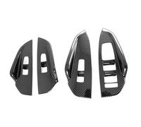 For Kia K5 2020 2021 2022 2023 LHD Car Interior Door Window Lift Switch Button Panel Frame Cover Trim AJOHBM