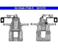 ATE Brake Caliper 24.3344-1740.5 - Rear Right - Fits KIA Pride III 1.25/1.4 CVVT, 1.1 CRDI