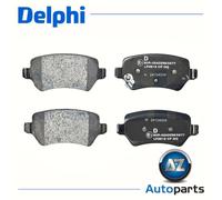 Delphi LP3615 Brake Pads Set Rear With Anti-Squeak Plate Fits Kia Ceed Pro Cee'D